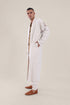 Long coat in wool blend